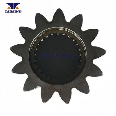 Swing Pinion Shaft Down Gear XKAQ-00014 13/25 Teeth for Excavator R210 R210LC-7 R215 R220 Swing Reducer Replacement Parts