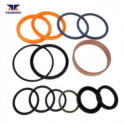 Kit Perbaikan Silinder Excavator Kit Segel Boom Aksesori Segel Minyak Poliuretan